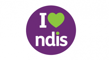 I Love NDIS logo